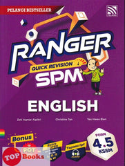 [TOPBOOKS Pelangi] Ranger Quick Revision SPM English Tingkatan 4 5 KSSM (2024)
