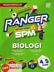 [TOPBOOKS Pelangi] Ranger Revisi Cepat SPM Biologi Tingkatan 4 5 KSSM (2024)