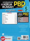 [TOPBOOKS Sasbadi] Lembaran Kerja Rumah PBD English CEFR-Aligned Year 5 KSSR Semakan (2024)