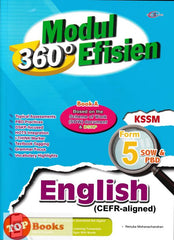[TOPBOOKS Cemerlang] Modul 360 Efisien English CEFR-aligned Form 5 KSSM (2024)
