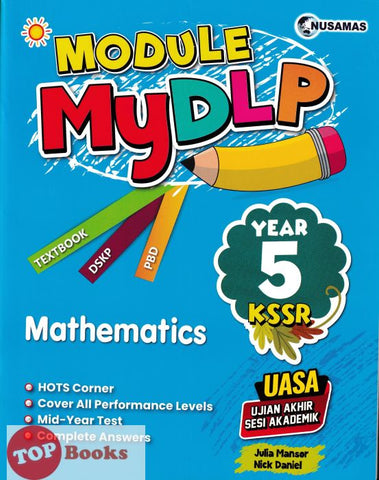 [TOPBOOKS Nusamas] Module MyDLP Mathematics Year 5 KSSR (2024)