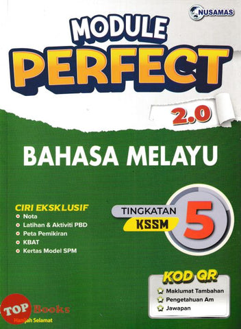 [TOPBOOKS Nusamas] Module Perfect 2.0 Bahasa Melayu Tingkatan 5 KSSM (2024)