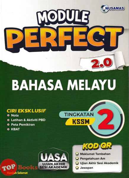 [TOPBOOKS Nusamas] Module Perfect 2.0 Bahasa Melayu Tingkatan 2 KSSM  (2024)