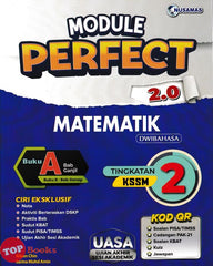 [TOPBOOKS Nusamas] Module Perfect 2.0 Matematik Book A KSSM Tingkatan 2 Dwibahasa (2024)
