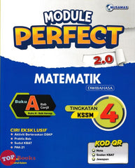 [TOPBOOKS Nusamas] Module Perfect 2.0 Matematik Book A Tingkatan 4 KSSM Dwibahasa (2024)