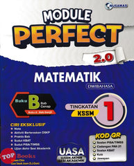 [TOPBOOKS Nusamas] Module Perfect 2.0 Matematik Book B KSSM Tingkatan 1 Dwibahasa (2024)