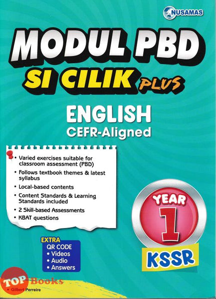 [TOPBOOKS Nusamas] Modul PBD Si Cilik Plus English CEFR-Aligned Year 1 KSSR (2024)