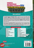 [TOPBOOKS Mahir] Modul Intervensi Pembelajaran SPM Terengganu AKRAM Sejarah (2024)