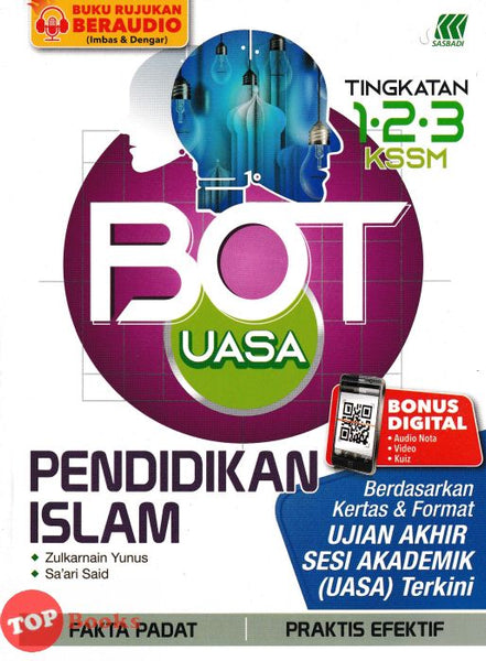 [TOPBOOKS Sasbadi] BOT UASA Pendidikan Islam Tingkatan 1 2 3 KSSM (2024)