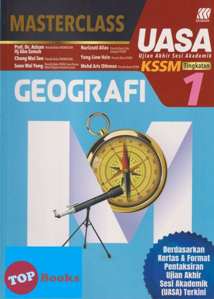 [TOPBOOKS Sasbadi] Masterclass UASA Geografi Tingkatan 1 KSSM (2023)