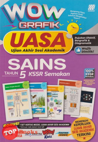 [TOPBOOKS Sasbadi] Wow Grafik UASA Sains Tahun 5 KSSR Semakan (2023)