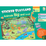 [TOPBOOKS Pelangi Kids] Sticker Playland Animals Big and Small