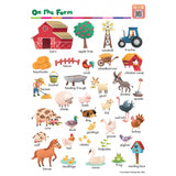 [TOPBOOKS Pelangi Kids] Sticker Playland Animals Big and Small