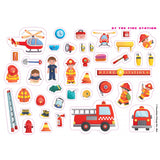 [TOPBOOKS Pelangi Kids] Sticker Playland A Busy Day