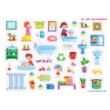 [TOPBOOKS Pelangi Kids] Sticker Playland My Lovely Home