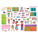 [TOPBOOKS Pelangi Kids] Sticker Playland My Lovely Home