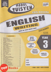 [TOPBOOKS Ilmu Didik] Modul Tuisyen Edisi Baharu English CEFR Aligned Writing Year 3 KSSR Semakan (2026)