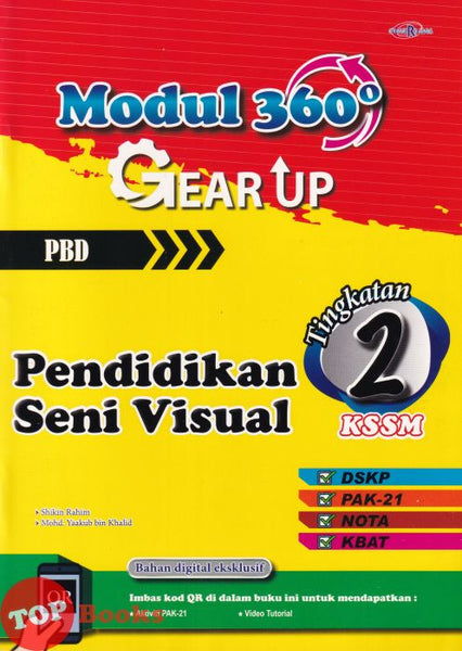 [TOPBOOKS Cemerlang] Modul 360 Gear Up Pendidikan Seni Visual Tingkatan 2 KSSM (2026)