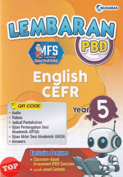 [TOPBOOKS Nusamas] Lembaran PBD English CEFR Year 5 (2026)