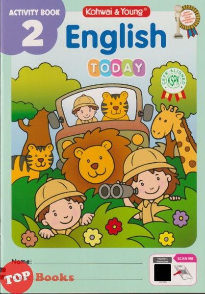 [TOPBOOKS Kohwai Kids] English Today Activity Book 2 KSPK