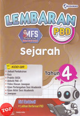 [TOPBOOKS Nusamas] Lembaran PBD Sejarah Tahun 4 (2026)