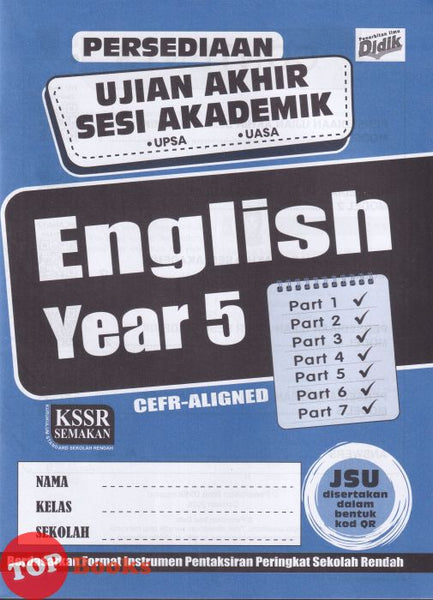 [TOPBOOKS Ilmu Didik] Persediaan Matriks Pembelajaran English CEFR Aligned Year 5 KSSR Semakan (2026)