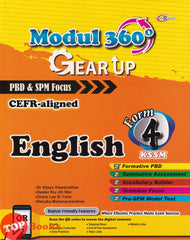 [TOPBOOKS Cemerlang] Modul 360 Gear Up CEFR Aligned English Form 4 KSSM (2026)