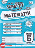 [TOPBOOKS Ilmu Didik] Pentaksiran Sumatif Penggal 1 & 2 Edisi Baharu Matematik Tahun 6 DLP (2026)