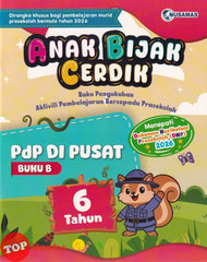[TOPBOOKS Nusamas Kids] Anak Bijak Cerdik PdP Di Pusat Buku B 6 Tahun (2026)