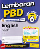 [TOPBOOKS  Ilmu Bakti] Lembaran PBD English CEFR Year 6 KSSR Semakan (2026)