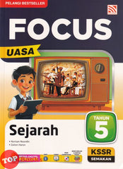 [TOPBOOKS Pelangi] Focus UASA Sejarah Tahun 5 KSSR Semakan (2026)