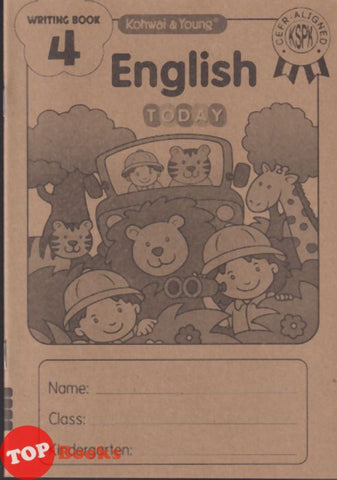 [TOPBOOKS Kohwai Kids] English Today Writing Book 4 KSPK