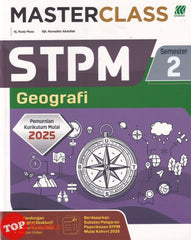 [TOPBOOKS Sasbadi] Masterclass STPM Geografi Semester 2 (2026)