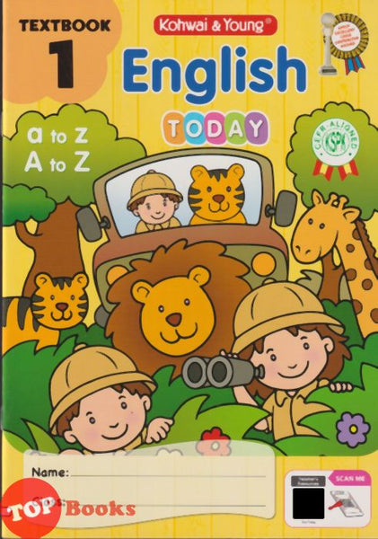 [TOPBOOKS Kohwai Kids] English Today Textbook 1 KSPK