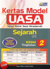 [TOPBOOKS Ilmu Bakti] Kertas Model UASA Sejarah Tingkatan 2 KSSM (2026)