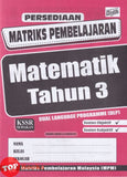 [TOPBOOKS Ilmu Didik] Persediaan Matriks Pembelajaran Matematik Tahun 3 KSSR Semakan DLP (2026)