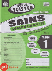 [TOPBOOKS Ilmu Didik] Modul Tuisyen Edisi Baharu Sains Soalan Objektif Tahun 1 KSSR Semakan DLP (2026)
