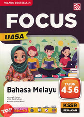 [TOPBOOKS Pelangi] Focus UASA Bahasa Melayu Tahun 4 5 6 KSSR Semakan (2026)