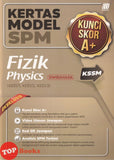 [TOPBOOKS Sasbadi] Kertas Model SPM Kunci Skor A+ Fizik KSSM Dwibahasa (2026)