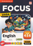 [TOPBOOKS Pelangi] Focus UASA English Year 4 5 6 KSSR Semakan (2026)