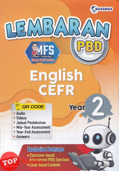 [TOPBOOKS Nusamas] Lembaran PBD English CEFR Year 2 (2026)