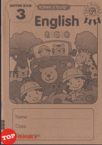 [TOPBOOKS Kohwai Kids] English Today Writing Book 3 KSPK