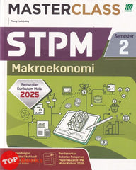 [TOPBOOKS Sasbadi] Masterclass STPM Makroekonomi Semester 2 (2026)