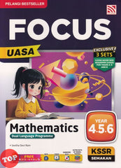 [TOPBOOKS Pelangi] Focus UASA Mathematics Year 4 5 6 KSSR Semakan (2026)