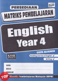 [TOPBOOKS Ilmu Didik] Persediaan Matriks Pembelajaran English CEFR Aligned Year 4 KSSR Semakan (2026)