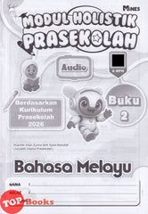 [TOPBOOKS Mines Kids] Modul Holistik Prasekolah Bahasa Melayu Buku 2 (2026)