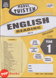 [TOPBOOKS Ilmu Didik] Modul Tuisyen Edisi Baharu English CEFR Aligned  Reading Year 1 KSSR Semakan (2026)