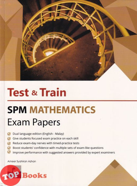 [TOPBOOKS SAP) Test & Train SPM Exam Papers Mathematics DLP (2026)