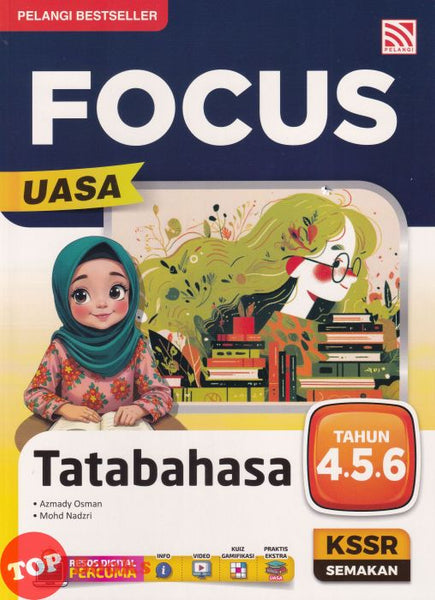 [TOPBOOKS Pelangi] Focus UASA Tatabahasa 4 5 6 KSSR Semakan (2026)