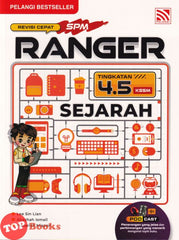 [TOPBOOKS Pelangi] Ranger Revisi Cepat SPM Sejarah Tingkatan 4 5 KSSM (2026)